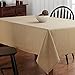VHC Brands 9555 60 x 80 in. Burlap Natural Table Cloth