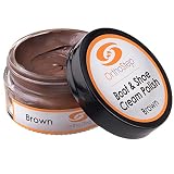 OrthoStep Brown Boot and Shoe Cream Polish - Made in the USA