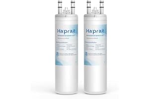 HAPRAIT WF3CB Water Filter Replacement, HP006 Compatible with Frigidaire WF3CB, Pure Source 3, WF425, 706465, 242069601, 242086201, 242017800, Height 9 inches, 2 Count