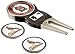 Team Golf MLB St Louis Cardinals Divot Tool Pack With 3 Golf Ball Markers Divot Tool with 3 Golf Ball Markers Pack, Markers are Removable Magnetic Double-Sided Enamel