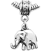 LaBenie Dangle Elephant Charm Bead