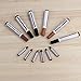 Nurkeen Furniture Markers, Furniture Repair Kit Wood Markers, Furniture Pen Repair System Set of 12 - 6PCS Furniture Pens for Scratches & 6PCS Crayons, Diverse Colors Wood Floor Scratch Repair