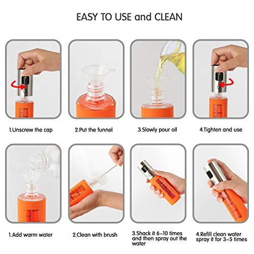 Cooking Oil Sprayer, Olive Oil Sprayer, Oil Sprayer for Cooking