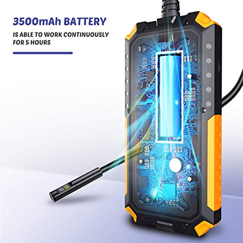 Dual Kameras Endoskopkamera, Doppelkamera Dual Lens 4,5 Zoll IPS Bildschirm Endoskop, 8+1 Einstellbaren LED-Licht… – Bild 8