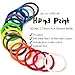 Hand Print 3D Pen 1.75mm PLA Filament Refills - 3D Printing Plastic Pack of 15 Different Colors (2 Glow in the Dark) - Length: 16 feet, Individually Vacuum-Sealed - for Your Best Doodle Arts