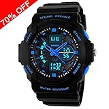 Kid LED Watch Child Boy Girl Sport Multi Function Digital Waterproof Electronic Quartz Watches
