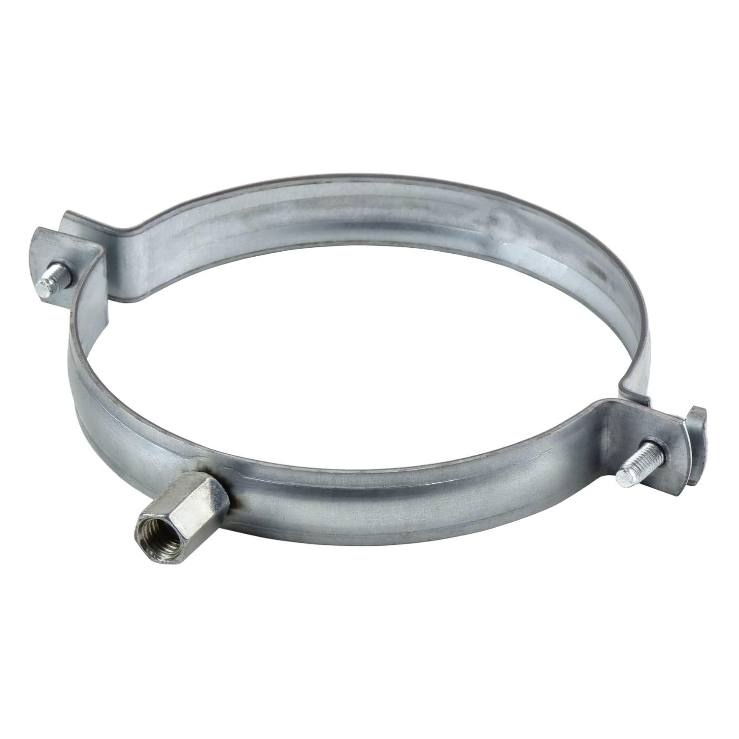 Steinberg14 - Ducting Clamp 125mm / 5'' - Galvanized Steel Pipe Clamp - Ventilation Ducting Holder 1 pcs