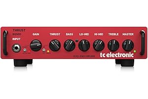 TC Electronic THRUST BQ500 500 Watt Portable Bass Head with Mosfet Preamp and Thrust Compressor