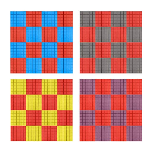 Z-XIYIN Farbakustische Platten, quadratische KTV-Hotel-Schallschutz-Baumwollinnen-Aufnahmestudio Studio Studio… – Bild 6