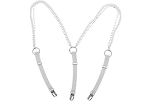 Homoyoyo Adjustable Skirt Suspenders Pants Hidden Suspenders Hidden Skirt Pants