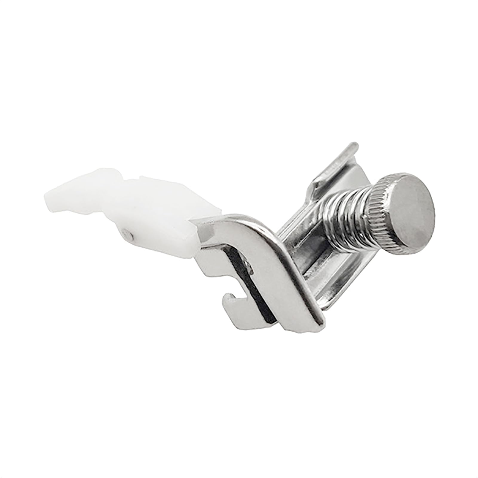 Teflon Adjustable Zipper Piping Cording Presser Foot for All Low Shank Singer, Brother, Babylock, Euro-Pro, Janome, Kenmore, White, Juki, Simplicity, Elna and More Sewing Machines