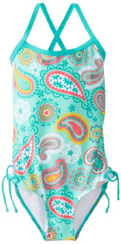 Kanu Surf Girls' Secret Garden One-Piece Swimsuit