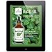Basil Oil - 100% Pure and Natural - 4 Oz. with Glass Dropper - Therapeutic Grade - Excellent for Removing Bacteria, Purifying Air, Aromatherapy, Massage, and Ear Infections by Essential Oil Labs