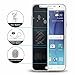 [2 PACK] Samsung Galaxy J7 J700 2015 Screen Protector, DONWELL Shield Privacy Anti-Spy Tempered Glass Screen Protector for Galaxy J7 SM-700 2015/SM-J700F/P[Anti-Fingerprint] [Scratch-Resistant]