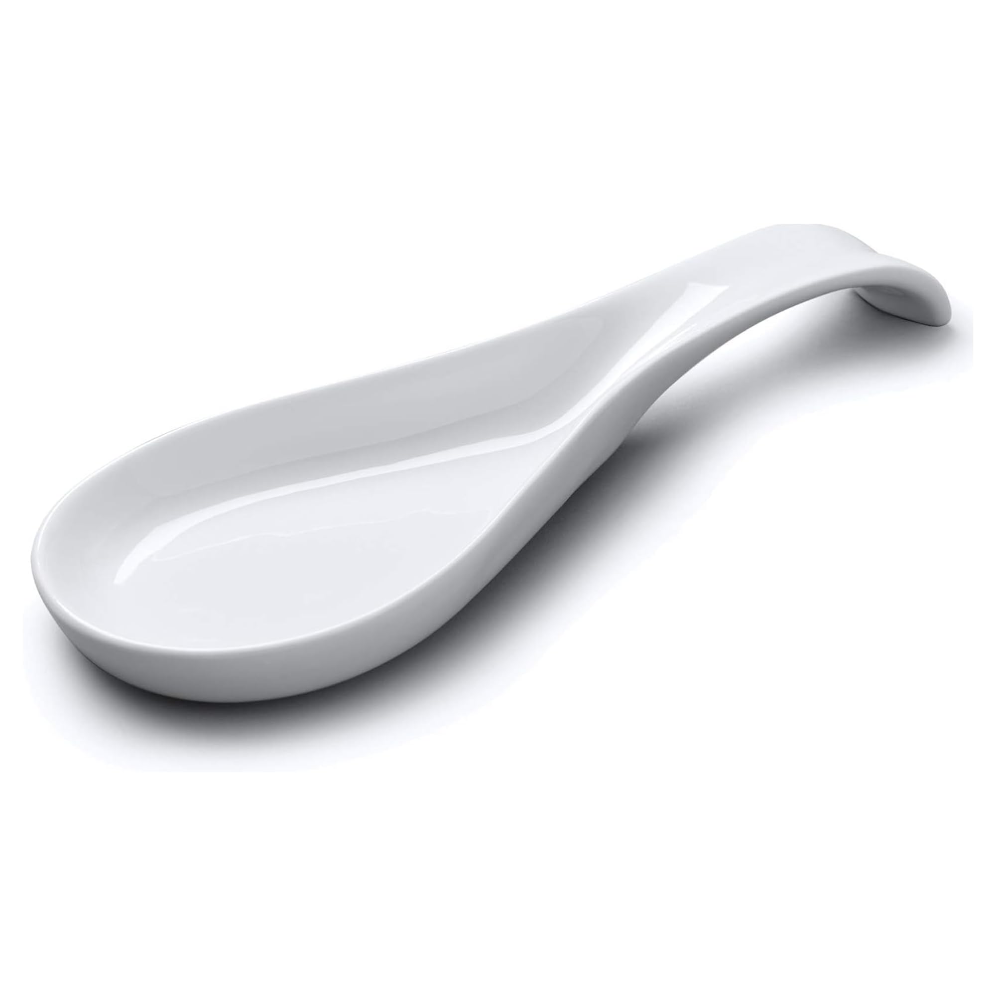 Wm Bartleet & Sons Traditional Porcelain Spoon Rest, White