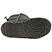 UGG Australia Children's Bailey Bow Little Kids Suede Boots,Black,US 4 Child US