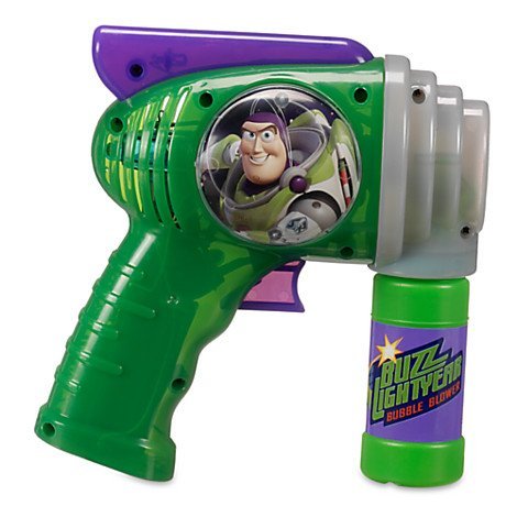 Disney Parks Toy Story Buzz Lightyear Bubble Blower Gun Toy