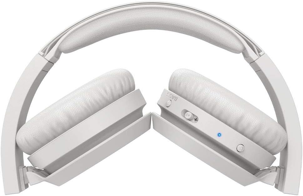Philips On-Ear Headphones H4205WT/00 with Bass Boost Button (Bluetooth, 29 Hours' Playback Time, Quick Charging Feature - Image 4