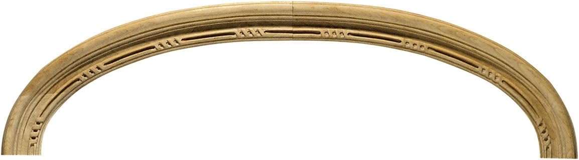 11 1/2"H x 37"ID x 43"OD Arch Oval Link, White Oak