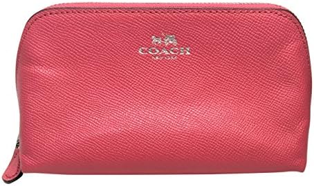 Coach Crossgrain Leather Cosmetic Case 17 Magenta