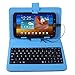 HDE Diamond Stitch Hard Cover Case with Keyboard for 7