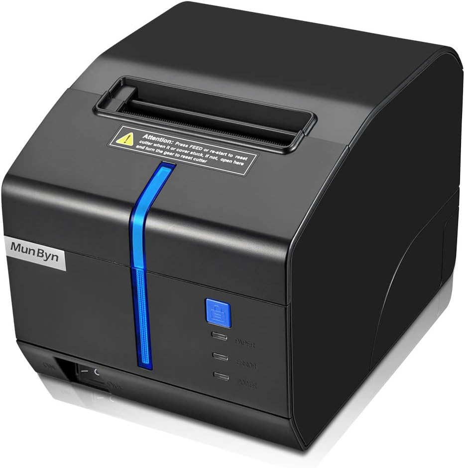[Kitchen Printer] 80mm Thermal Receipt Printer, MUNBYN POS Printer with