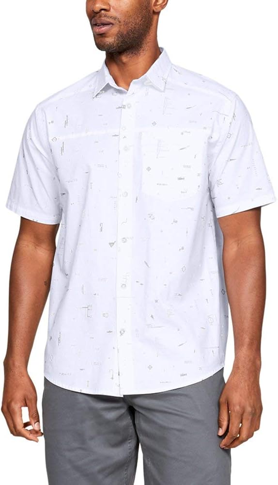 Under Armour Men's Legacy Short Sleeve Shirt ButtonDownShirts Amazon.co.uk Clothing