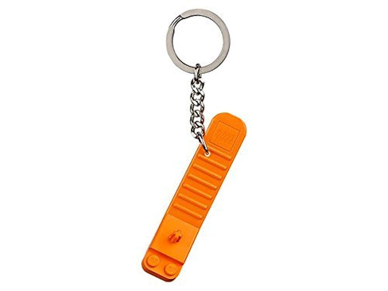 LEGO Brick Separator Keyring Key Chain - Features a brick separator attached to a durable metal ring and chain