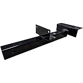 Evolution Golf Cart Hitch - D2 Classic Forester &amp; Carrier Receiver - Heavy Duty Rear Hitch for Golf Cart Towing, Rear Seat or Trailer Use - High Strength Steel Build &amp; Universal Fit | Black