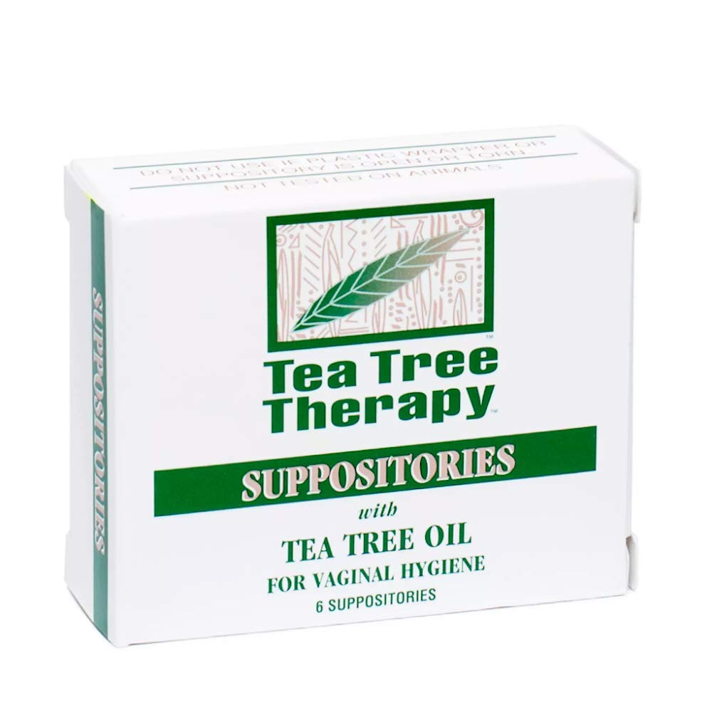 Tea Tree Therapy Vaginal Suppositories with Oil, 6 Count Amazon.co.uk Business, Industry & Science