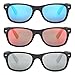Gamma Ray Polarized Sunglasses 3 pack Mirror Lens