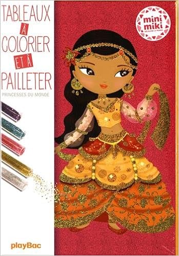 Minimiki Carte A Pailleter Princesses Du Monde Edition 2016 Amazon Fr Camel Julie Livres