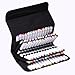 Marker Case Krafty's 80 Slot Marker Storage Holder for Permanent Markers, Graffiti Markers, Lipsticks Lipsense, Copic Sketch Markers, Highlighters, Prismacolor Markers Marker Organizer (black)