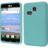 LG Sunrise Lucky L15G L16C Case - Wydan (TM) Silicone Soft Gel Skin Case Flexible Cover For LG Sunrise Lucky L15G L16C - Mint Green w/ Wydan Stylus Pen