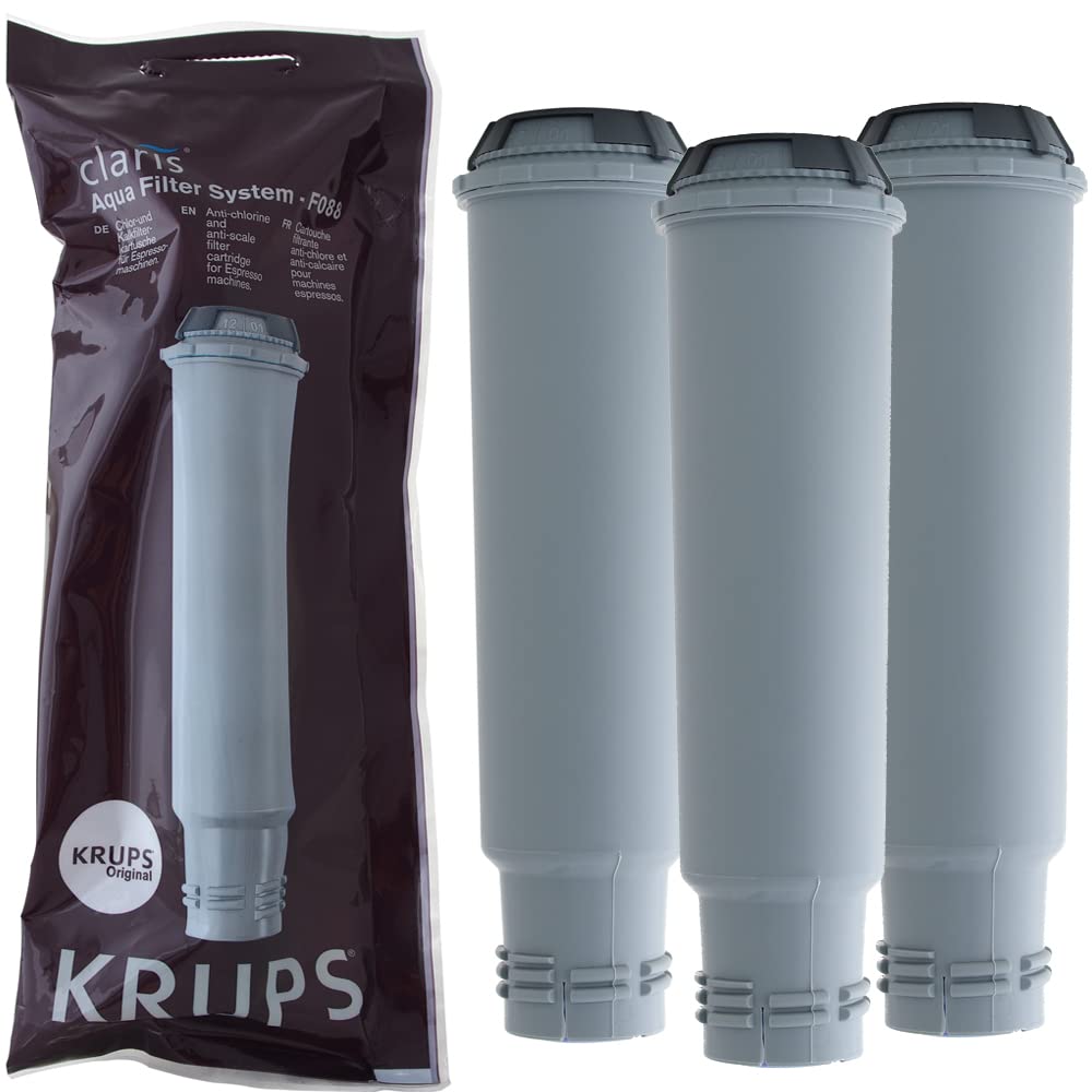 Krups Claris F088 Filter Cartridge, Pack of 3