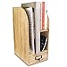 Ikee Design Oak Color Adjustable Wooden Desk Organizer For Desktop Accessories & Office Supplies