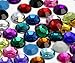 Allstarco 30mm Large Flat Back Acrylic Rhinestones, Lead Free. Pro Grade - 6 Pieces (Red Ruby)