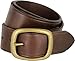 Tennessee Brass Buckle Leather Work and Uniform Casual Jean Belt for Men