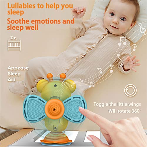 High Chair Toys with Suction Cups,Baby Lightup Musical Toys,New Upgrade Added Teething Teether