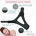 3 in 1 Anti Snoring Devices - Stop Snore Using Nose Vents - Comfortable Sleep Solutions - Chin Strap Included | by Sleepeace