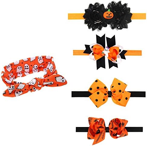 Ecohaso Baby Girl Headbands Bows Newborn and Infant Headbands Costume Accessory
