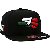 Mexican Mexico Hat Hecho En Mexico Eagle Aguila Snapback Flat Bill Baseball Cap