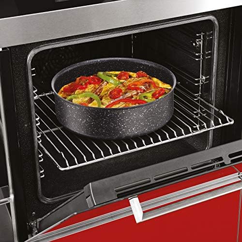Tefal Ingenio Authentic Set de 3 Casseroles 16/18/20 cm (1,5/2,1/3 L) + 1 Poignée Amovible Induction, Antiadhésif, Noir Moucheté L6719012