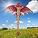 ZS-Juyi 2019 Pterosaur Kite Dinosaur Kite Line Breeze Kids Outdoor Fun Sports for Adults(Dinosaur2)
