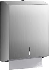 Modunful Paper Towel Dispenser Wall Mount Stainless Steel Large Capacity view 1