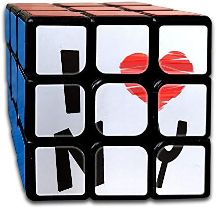 Magic Speed Cube I Love NY The Best Brain Training Game - 3X3 Easy Turning And Smooth Play, Super Durable With Vivid Colors, Ultimate Holiday Gift Idea To Expand Your Mind With Hours Of Logical Fun