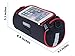 traderplus Bike Basket Bicycle Handlebar Bag Front Cycling Phone Storage Bag with Removable Shoulder Strap, 6 inch Transparent Pouch for Cruisers Mountain Road MTB Bike 3.5L