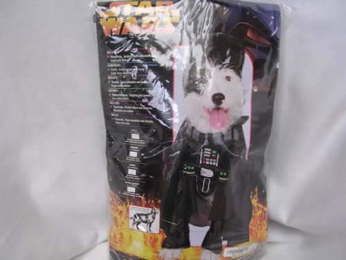 Darth Vader Star Wars Halloween Costume for Pet ; Large 18"-20"