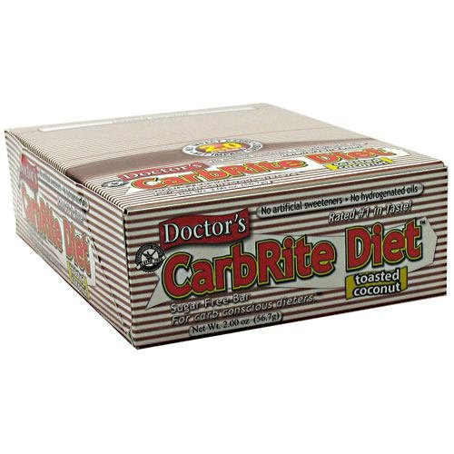 CarbRite LowCarb Diet Bar, Toasted Coconut, 12 Bars, From Universal Nutrition