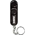 SABRE Personal Alarm With Key Ring, 120dB Alarm, Audible Up To 1,280 Feet (390 Meters), Simple Operation, Reusable, Black